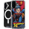 DC Comics Superman Action Flying Pose iPhone 16 MagSafe Case