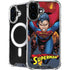 DC Comics Superman Action Flying Pose iPhone 16 MagSafe Case