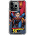 DC Comics Superman Action Flying Pose iPhone 16 Pro Clear Case