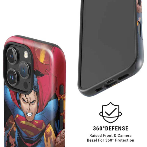 DC Comics Superman Action Flying Pose iPhone 16 Pro Magsafe Impact Case