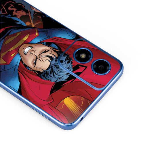 DC Comics Superman Action Flying Pose Moto G Play 4G (2024) Skin