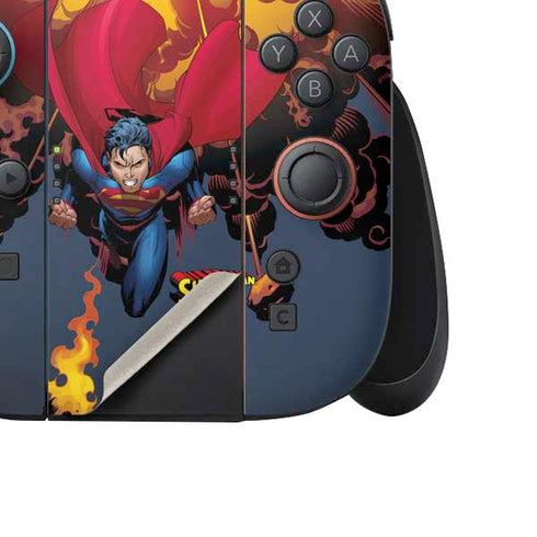 DC Comics Superman Action Flying Pose Nintendo Switch 2 (2025) Joy-Con Controller Skin