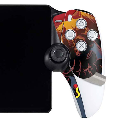 DC Comics Superman Action Flying Pose PlayStation Portal Remote Player Skin