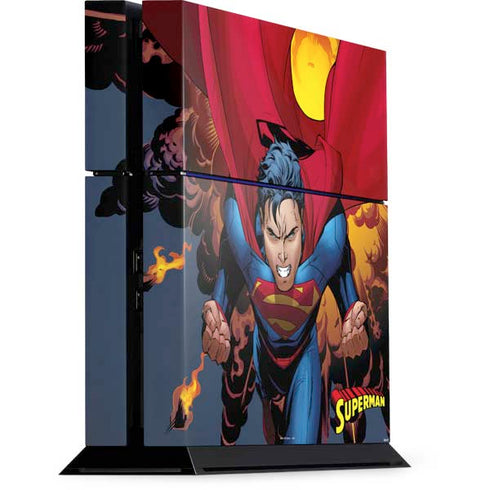 DC Comics Superman Action Flying Pose PlayStation PS4 Skins