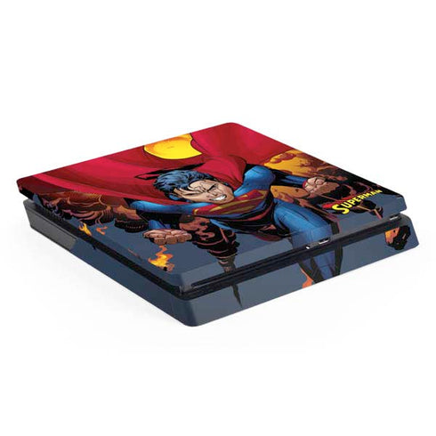 DC Comics Superman Action Flying Pose PlayStation PS4 Skins