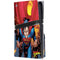 DC Comics Superman Action Flying Pose PS5 Pro Disk Console Skin