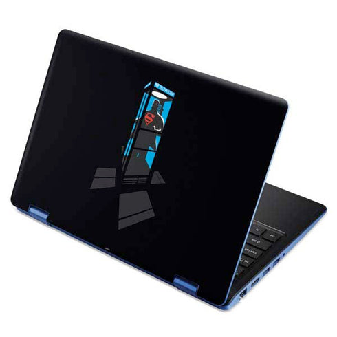 DC Comics Superman Phone booth Aspire R11 11.6in Skin