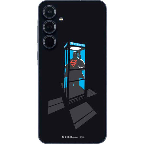 DC Comics Superman Phone booth Galaxy A55 5G Skin