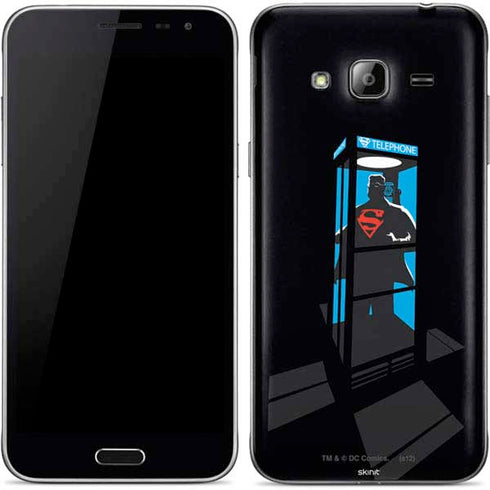 DC Comics Superman Phone booth Galaxy J3 Skin