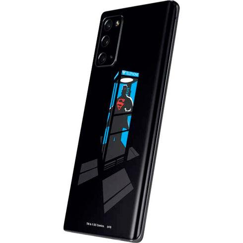 DC Comics Superman Phone booth Galaxy Note20 5G Skin