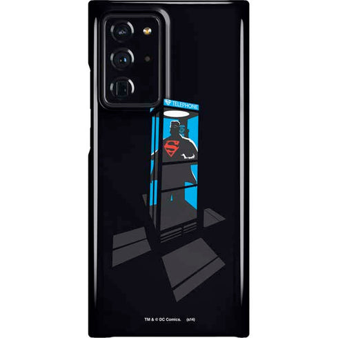 DC Comics Superman Phone booth Galaxy Cases