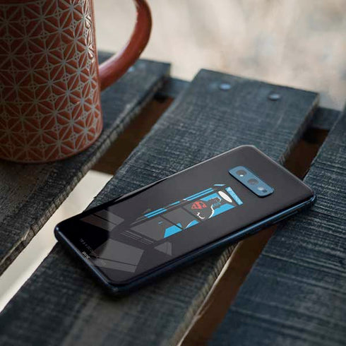 DC Comics Superman Phone booth Galaxy S10e Skin
