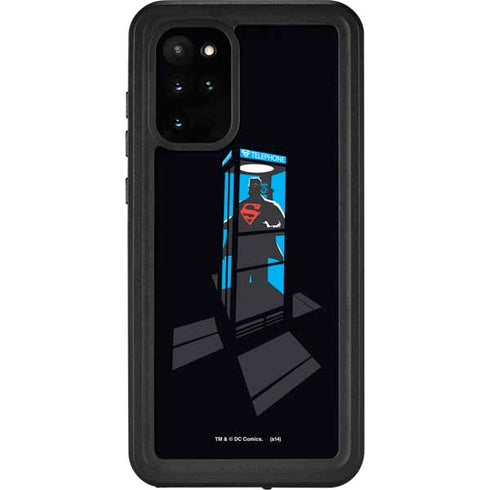 DC Comics Superman Phone booth Galaxy S20 Plus Waterproof Case