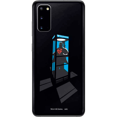 DC Comics Superman Phone booth Galaxy S20 Skin