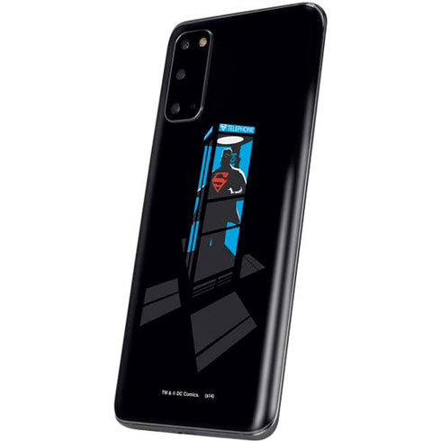 DC Comics Superman Phone booth Galaxy S20 Skin