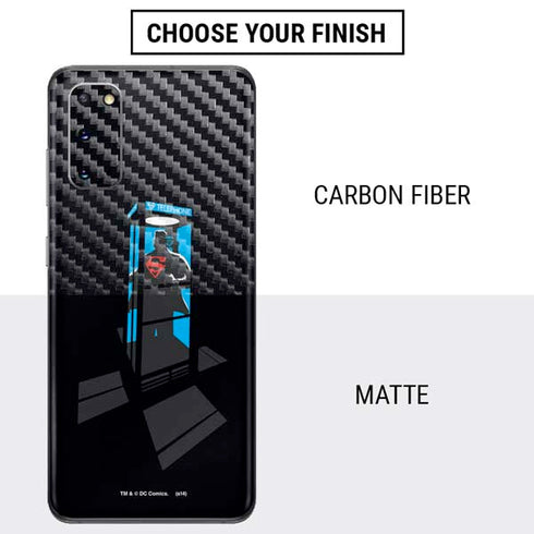 DC Comics Superman Phone booth Galaxy S20 Skin