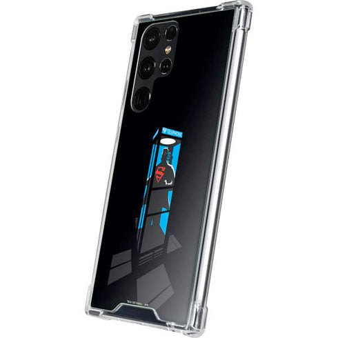 DC Comics Superman Phone booth Galaxy S23 Ultra Clear Case
