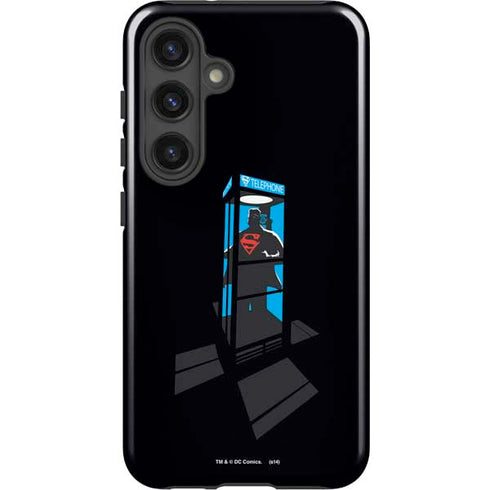 DC Comics Superman Phone booth Galaxy S25 Impact Case