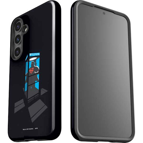 DC Comics Superman Phone booth Galaxy S25 Impact Case