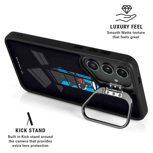 DC Comics Superman Phone booth Galaxy S25 Kickstand Case
