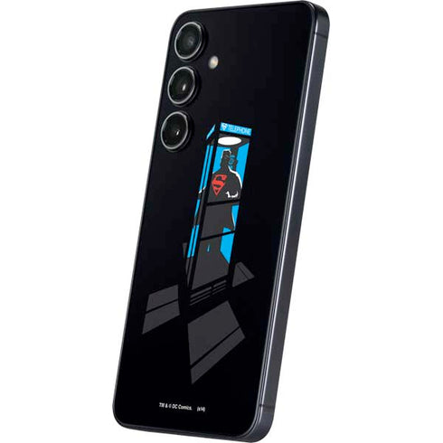 DC Comics Superman Phone booth Galaxy S25 Plus Skin