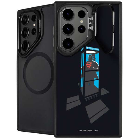 DC Comics Superman Phone booth Galaxy S25 Ultra Kickstand Case