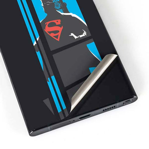 DC Comics Superman Phone booth Galaxy S25 Ultra Skin