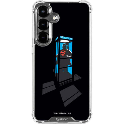 DC Comics Superman Phone booth Galaxy S26 Plus Clear Case