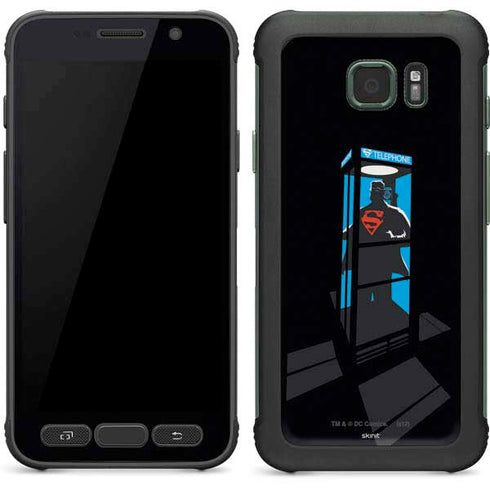DC Comics Superman Phone booth Galaxy S7 Active Skin