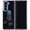 DC Comics Superman Phone booth Galaxy Z Fold5 5G Clear Case