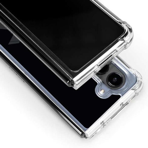 DC Comics Superman Phone booth Galaxy Z Fold5 5G Clear Case