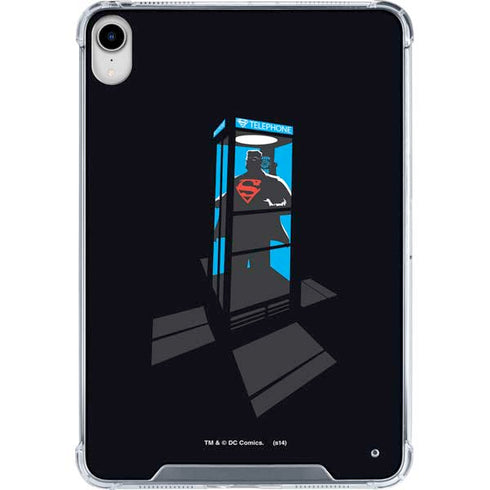 DC Comics Superman Phone booth iPad 11th Gen (2025) Clear Case
