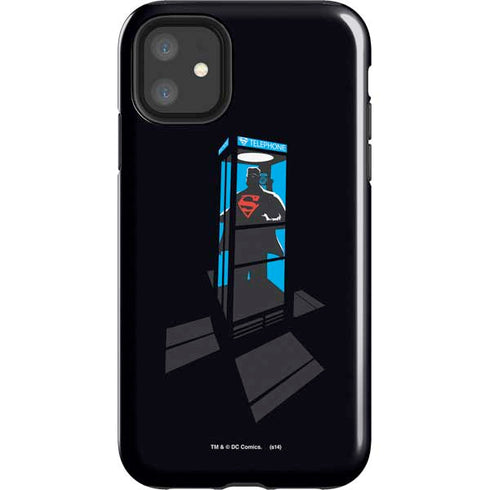 DC Comics Superman Phone booth iPhone 11 Impact Case