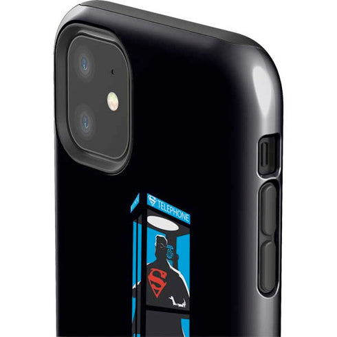 DC Comics Superman Phone booth iPhone 11 Impact Case