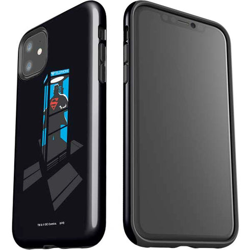 DC Comics Superman Phone booth iPhone 11 Impact Case