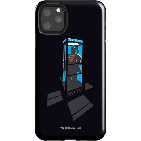 DC Comics Superman Phone booth iPhone Cases