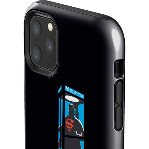 DC Comics Superman Phone booth iPhone 11 Pro Max Impact Case