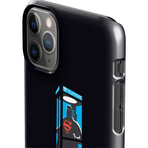 DC Comics Superman Phone booth iPhone 11 Pro Max Lite Case