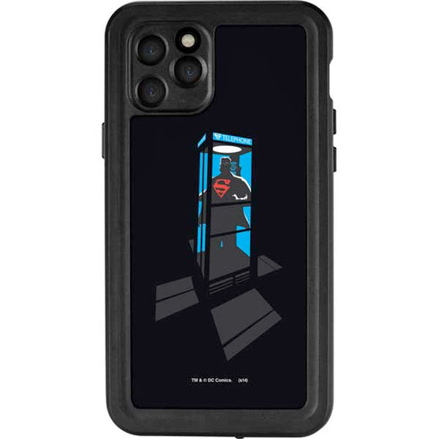DC Comics Superman Phone booth iPhone 11 Pro Waterproof Case