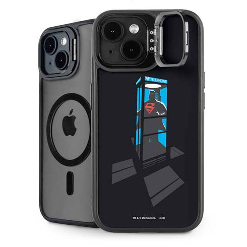 DC Comics Superman Phone booth iPhone 14 Kickstand Case