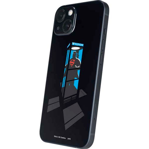 DC Comics Superman Phone booth iPhone 15 Skin