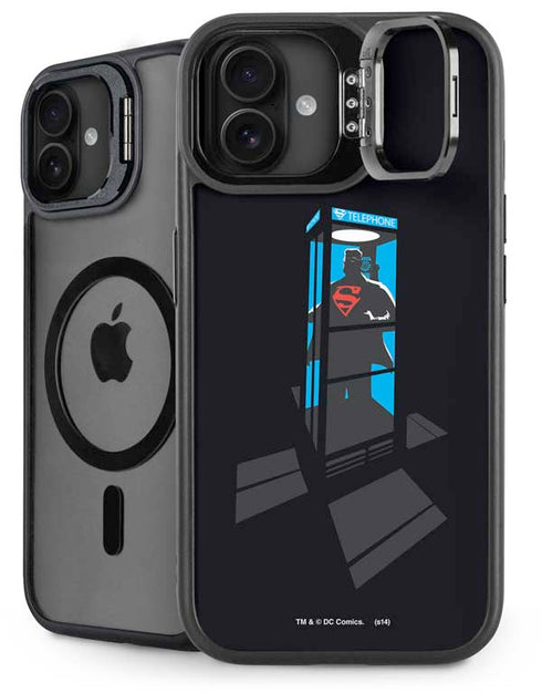 DC Comics Superman Phone booth iPhone 16 Kickstand Case