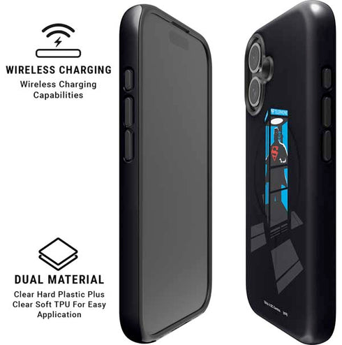 DC Comics Superman Phone booth iPhone 16 Plus Magsafe Impact Case