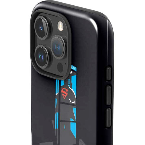 DC Comics Superman Phone booth iPhone 16 Pro Impact Case