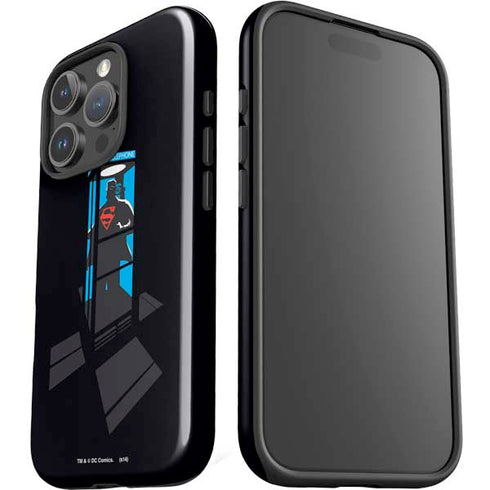 DC Comics Superman Phone booth iPhone 16 Pro Impact Case