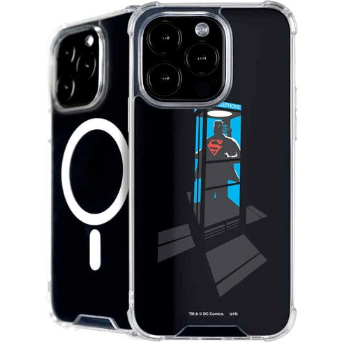 DC Comics Superman Phone booth iPhone 16 Pro MagSafe Case