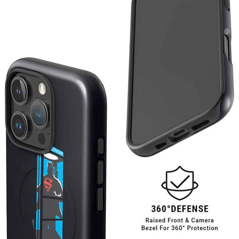DC Comics Superman Phone booth iPhone 16 Pro Magsafe Impact Case