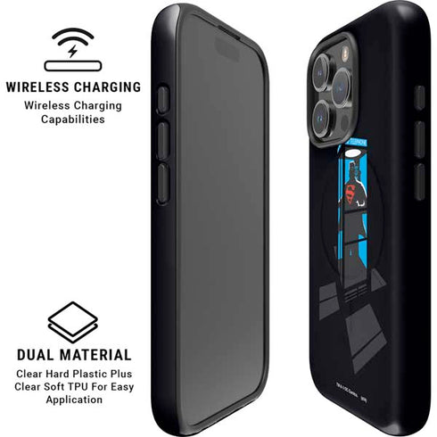 DC Comics Superman Phone booth iPhone 16 Pro Max Magsafe Impact Case