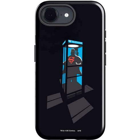 DC Comics Superman Phone booth iPhone 16e Impact Case