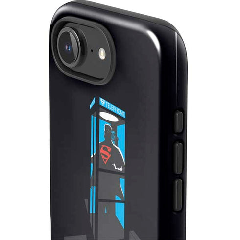 DC Comics Superman Phone booth iPhone 16e Impact Case